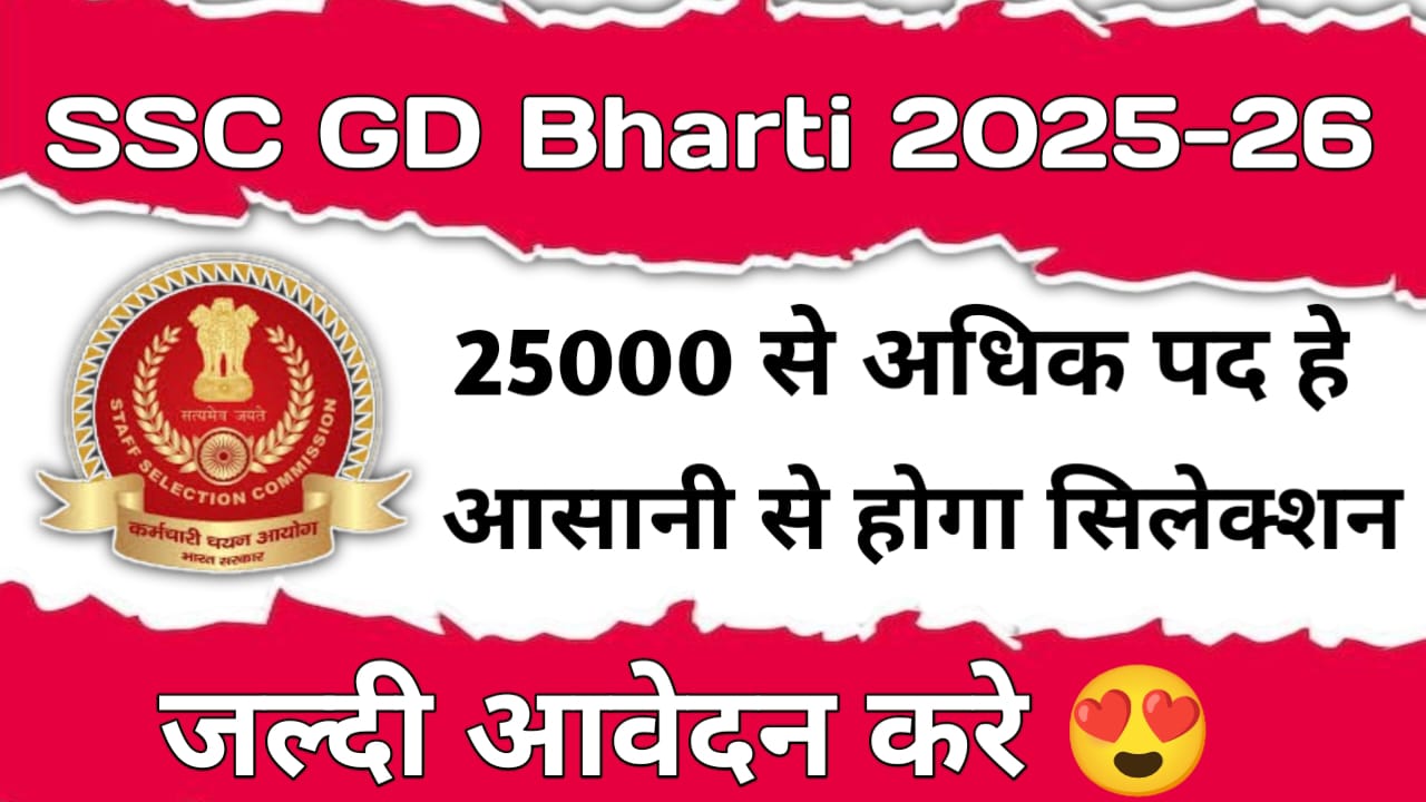SSC GD Bharti 2025-26